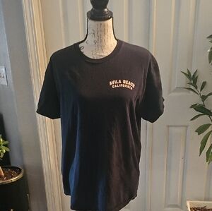 Avila Beach California Navy Tee - Short Sleeve